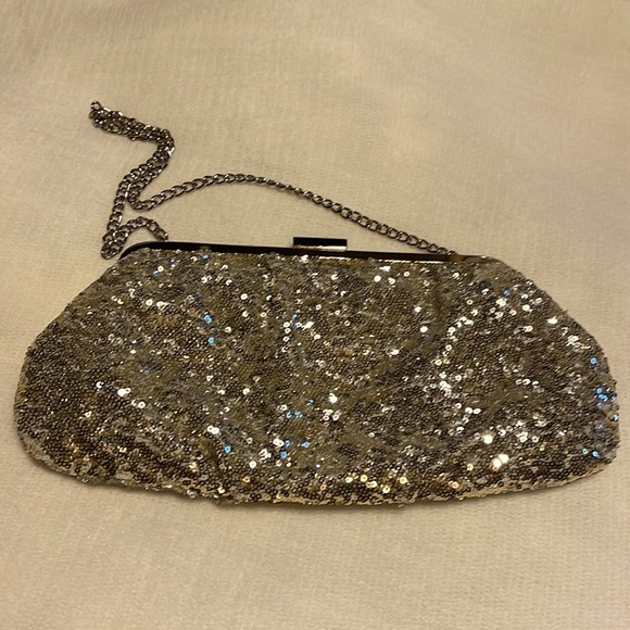 NWOT Jennifer Lopez Sequined Bag - Picture 2 of 4